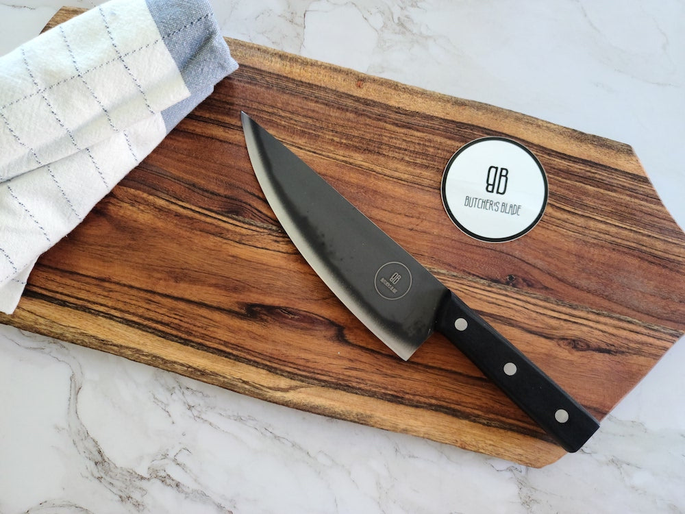 8 Chef Knife Carbon Steel by STEELPORT – MadeHere